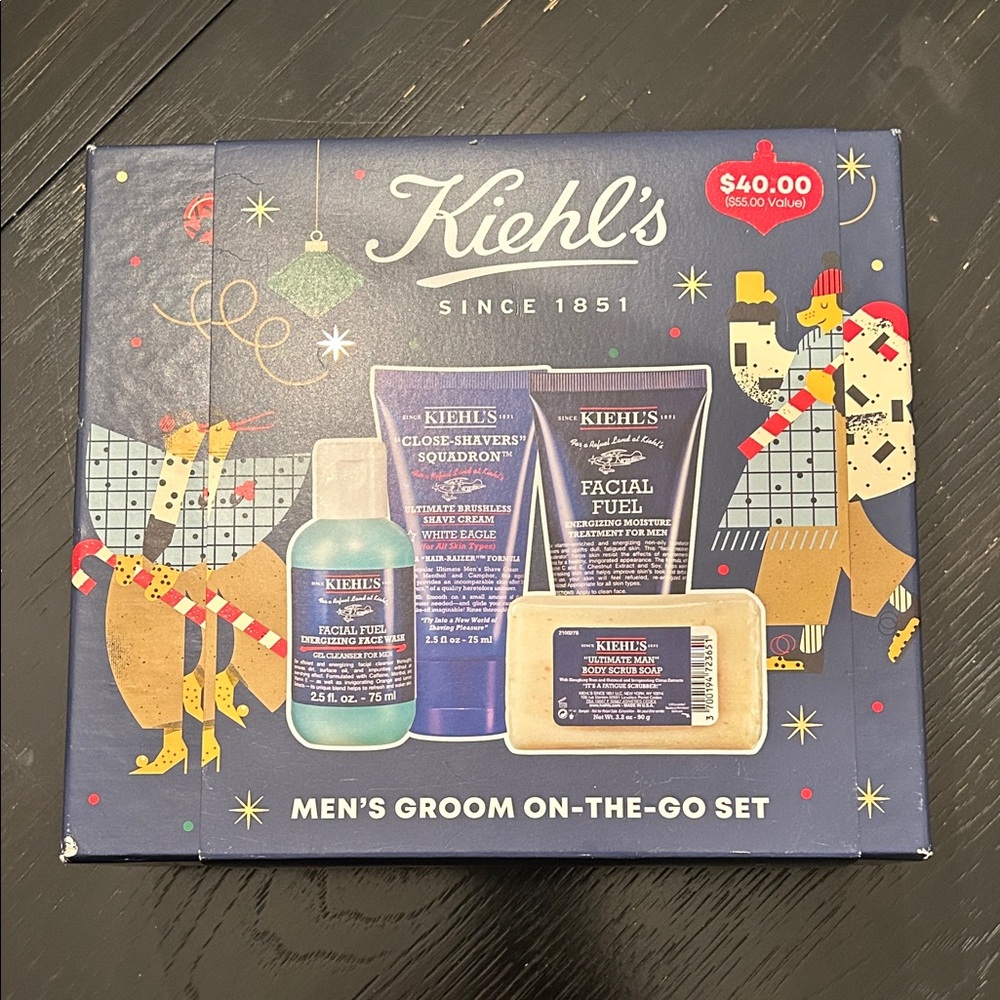 Kiehl's Festive Men's Grooming Set